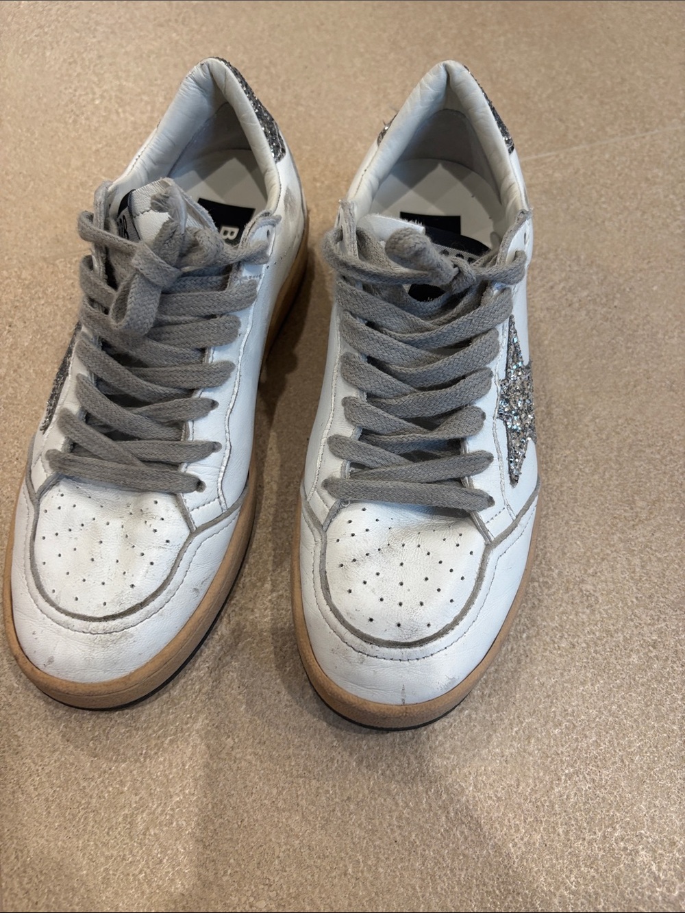White Golden goose sneakers